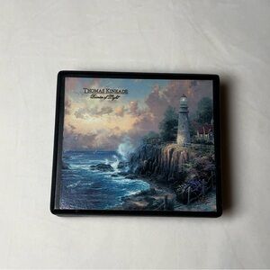 Painter Of Light By Thomas Kinkade Set Of 6 Wooden Coasters In Box